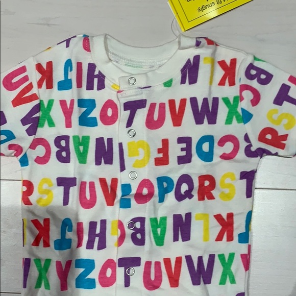 NWT Baby GAP lot of 2 short sleeve one piece pjs - sz 2 - Picture 8 of 16